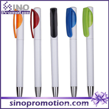 Plastic Ballpoint Pen Fake Cap Decoration Cheap Advertising Ball Pen